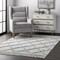 Nuloom Skylar Geometric Trellis Tassel Area Rug 3ft x 5ft KKLR17A-305 - alternate 1